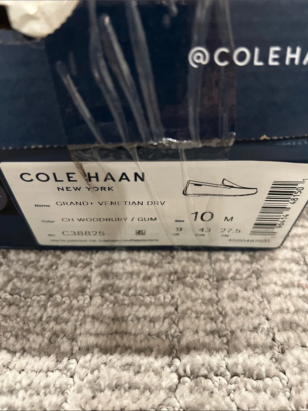 Cole Haan Grand+ Venetian Driver Loafers 10